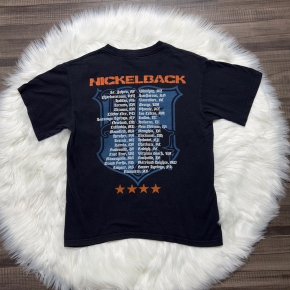 Nickelback 2012 Concert T Shirt - Picture 2 of 7